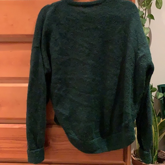 Forest Green & other stories mohair sweater as M - Picture 3 of 4